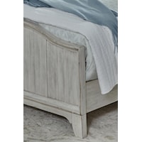 Panel bed footboard